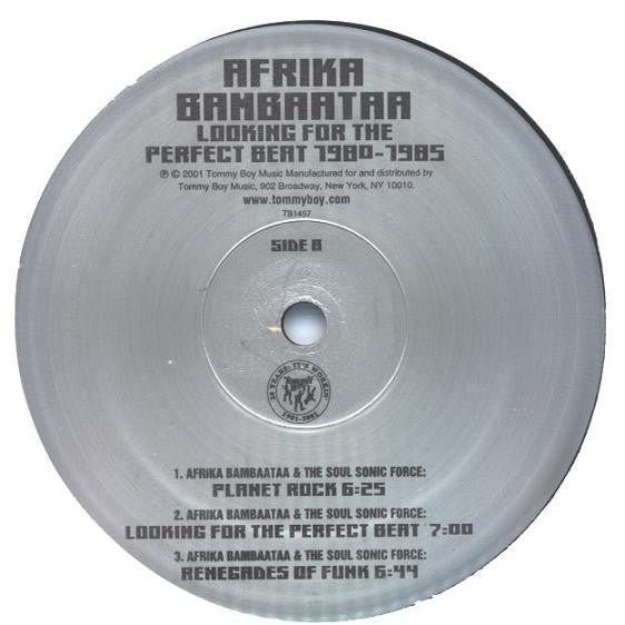 Afrika Bambaataa : Looking For The Perfect Beat 1980-1985 (2xLP, Comp)