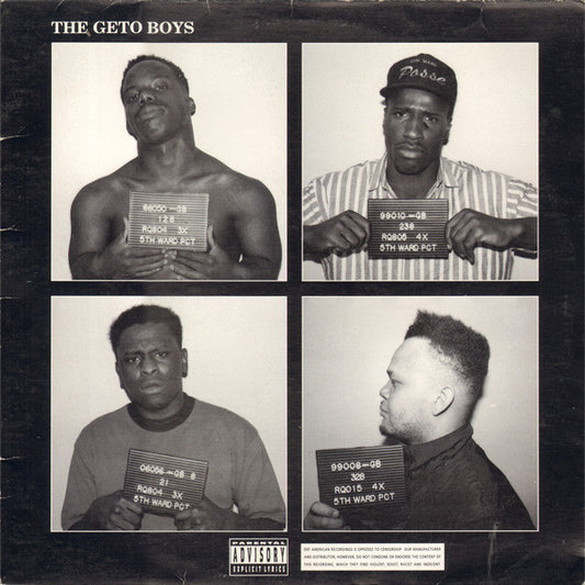 The Geto Boys* : The Geto Boys (LP, Album)