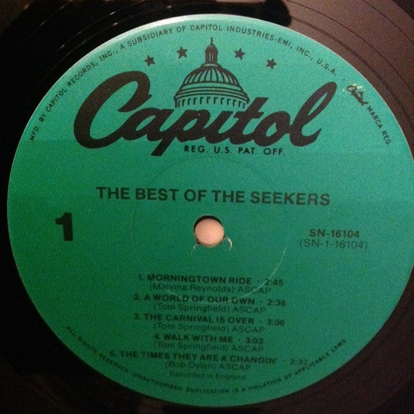 The Seekers : The Best Of The Seekers (LP, Comp, RE)