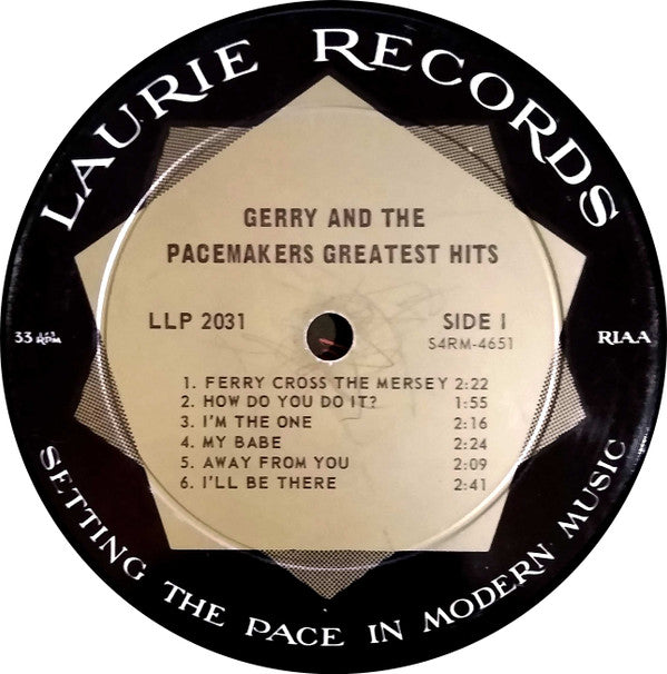 Gerry And The Pacemakers* : Greatest Hits (LP, Comp, Mono, RCA)