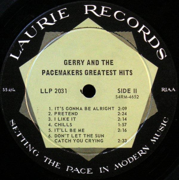 Gerry And The Pacemakers* : Greatest Hits (LP, Comp, Mono, RCA)