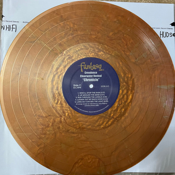 Creedence Clearwater Revival Featuring John Fogerty : Chronicle - The 20 Greatest Hits (2xLP, Comp, Ltd, RE, Met)