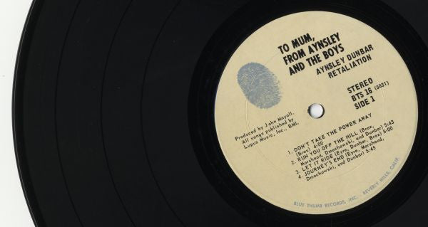 The Aynsley Dunbar Retaliation : To Mum, From Aynsley And The Boys (LP, Album, Pit)