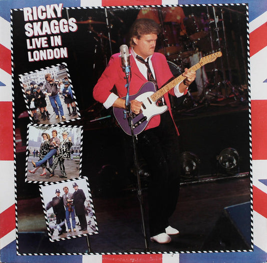 Ricky Skaggs : Live In London (LP, Album, Pit)