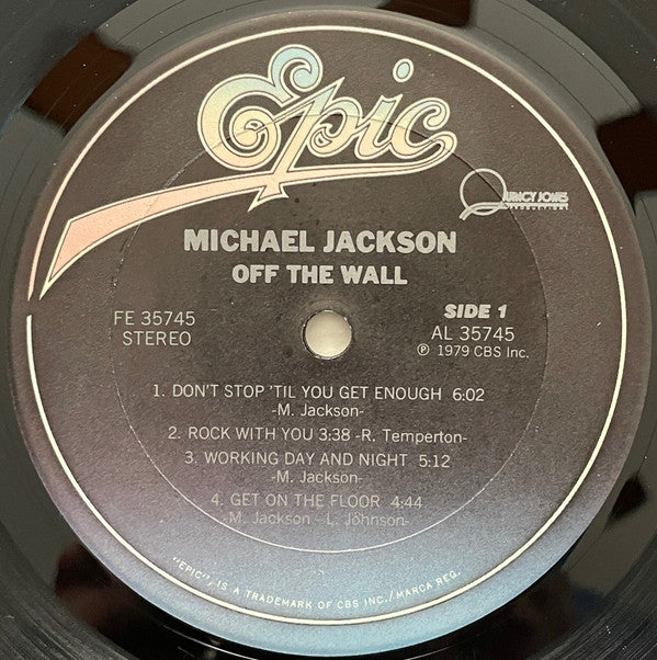 Michael Jackson : Off The Wall (LP, Album, Ter)