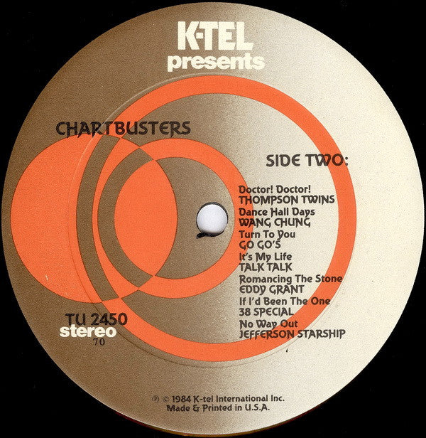 Various : Chartbusters Hit • After • Hit (LP, Comp)