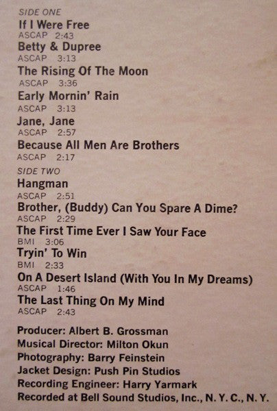 Peter, Paul And Mary* : See What Tomorrow Brings (LP, Album, Gol)