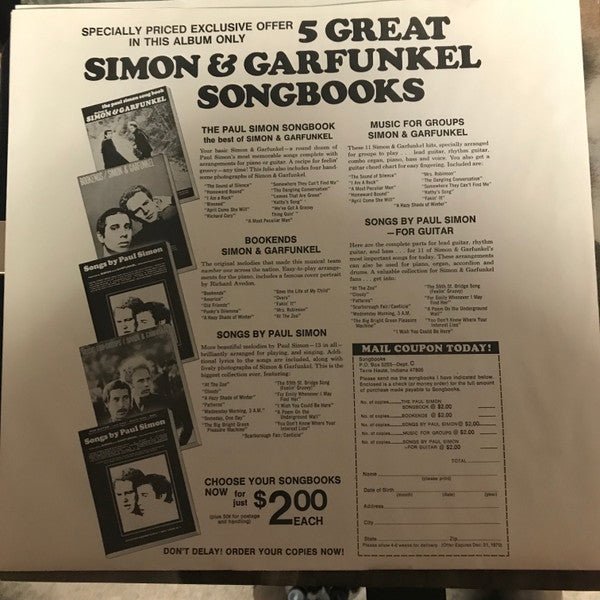 Simon And Garfunkel* : Bridge Over Troubled Water (LP, Album, RP)