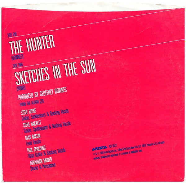 GTR (2) : The Hunter (7", Single, Styrene, Ind)