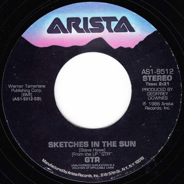 GTR (2) : The Hunter (7", Single, Styrene, Ind)