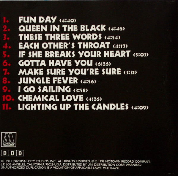 Stevie Wonder : Music From The Movie "Jungle Fever" (CD, Album)