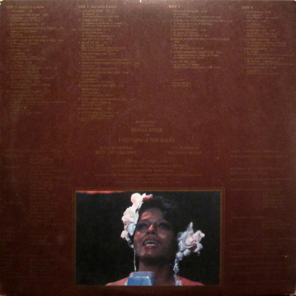 Diana Ross : Lady Sings The Blues (Original Motion Picture Soundtrack) (2xLP, Album, San)