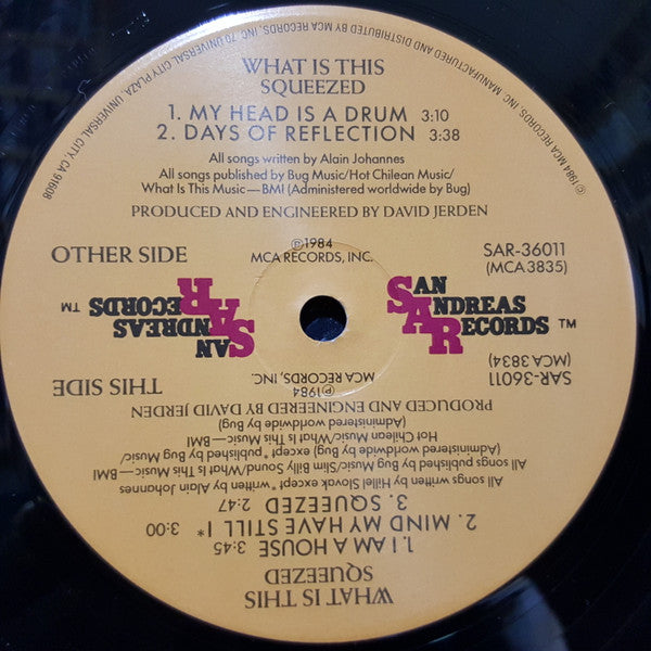 What Is This : Squeezed (12", MiniAlbum, Pin)