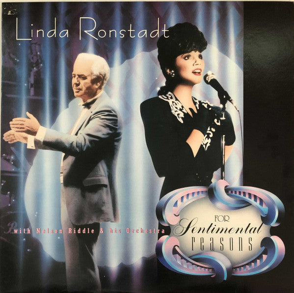 Linda Ronstadt With Nelson Riddle & His Orchestra* : For Sentimental Reasons (LP, Album, Club, RCA)
