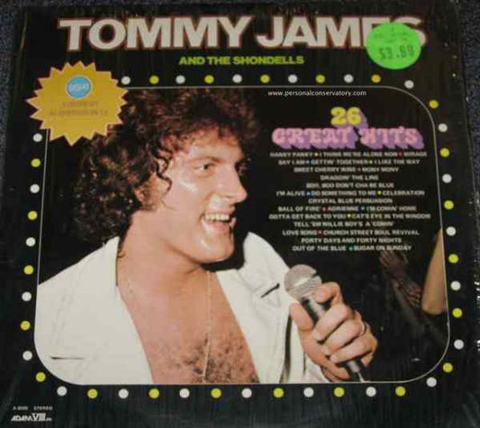 Tommy James & The Shondells : 26 Great Hits (2xLP, Comp)
