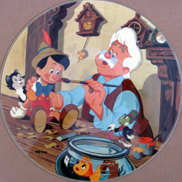 Various : Walt Disney's "Pinocchio" - Original Motion Picture Soundtrack (LP, Album, Pic, RE)