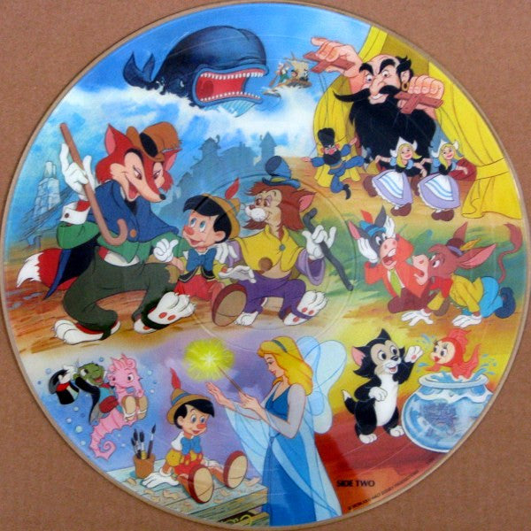 Various : Walt Disney's "Pinocchio" - Original Motion Picture Soundtrack (LP, Album, Pic, RE)