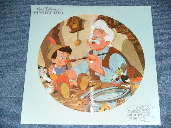 Various : Walt Disney's "Pinocchio" - Original Motion Picture Soundtrack (LP, Album, Pic, RE)