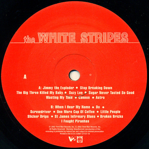 The White Stripes : The White Stripes (LP, Album, RE)