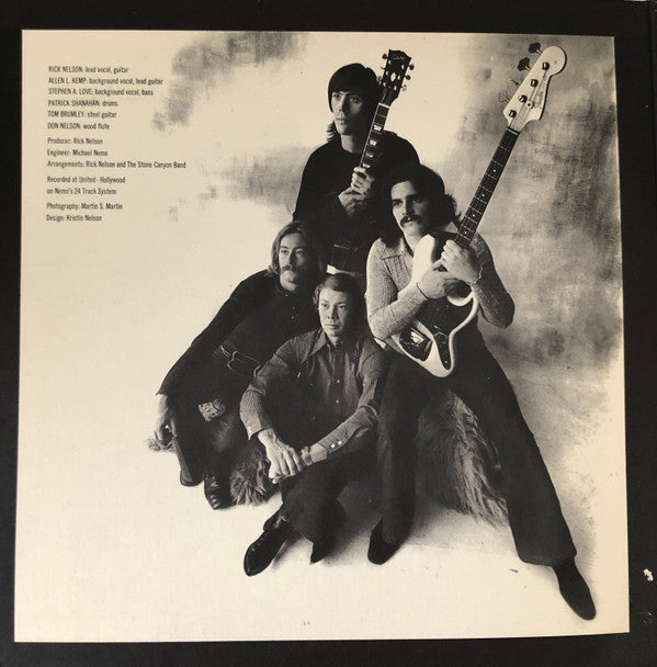 Rick Nelson & The Stone Canyon Band : Garden Party (LP, RE, Gat)