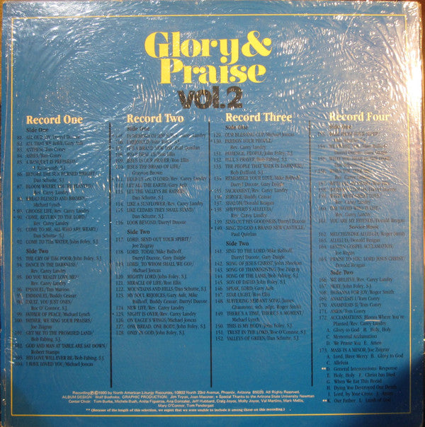 Various : Glory & Praise Vol. 2 (4xLP)