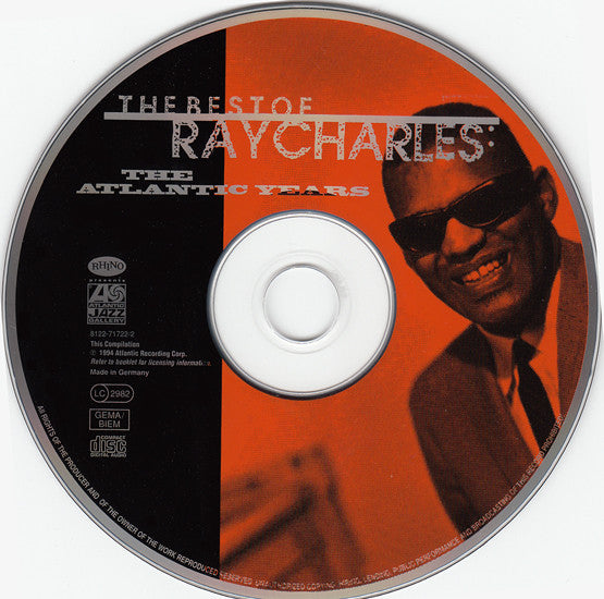 Ray Charles : The Best Of Ray Charles: The Atlantic Years (CD, Comp)
