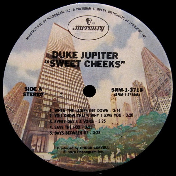 Duke Jupiter : Sweet Cheeks (LP, Album, Ter)