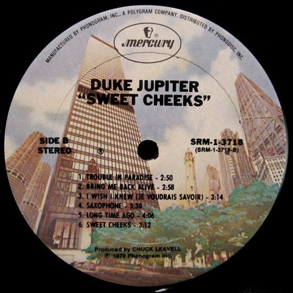 Duke Jupiter : Sweet Cheeks (LP, Album, Ter)