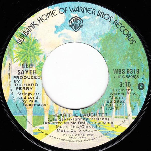 Leo Sayer : How Much Love (7", Single, Jac)