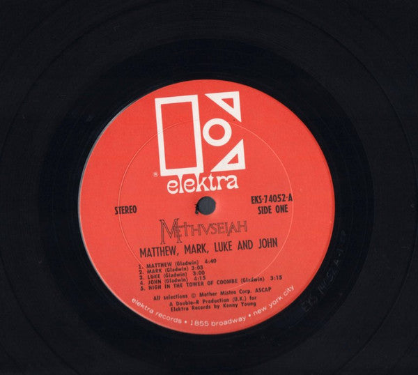 Methuselah : Matthew, Mark, Luke And John (LP, Album)