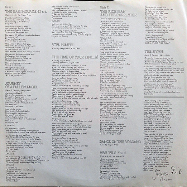 New Triumvirat* : Pompeii (LP, Album, Win)