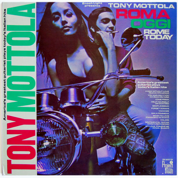 Tony Mottola : Roma Oggi = Rome Today (LP, Album, San)