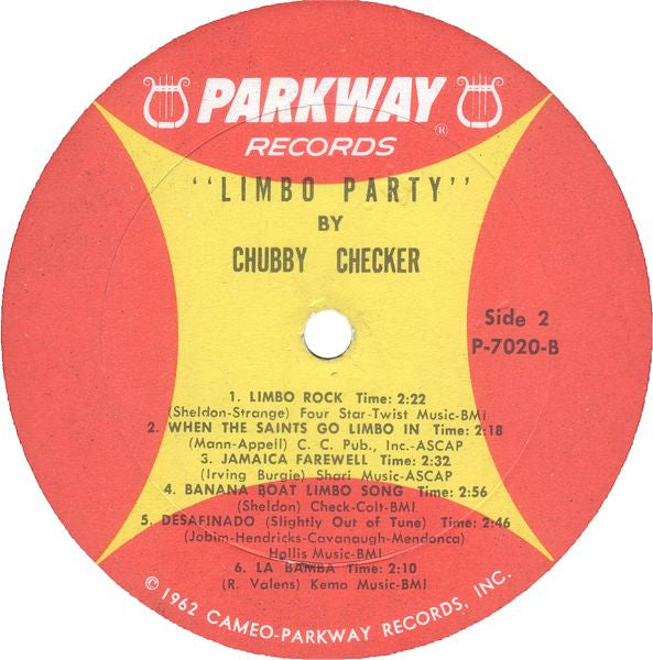 Chubby Checker : Limbo Party (LP, Album, Mono)