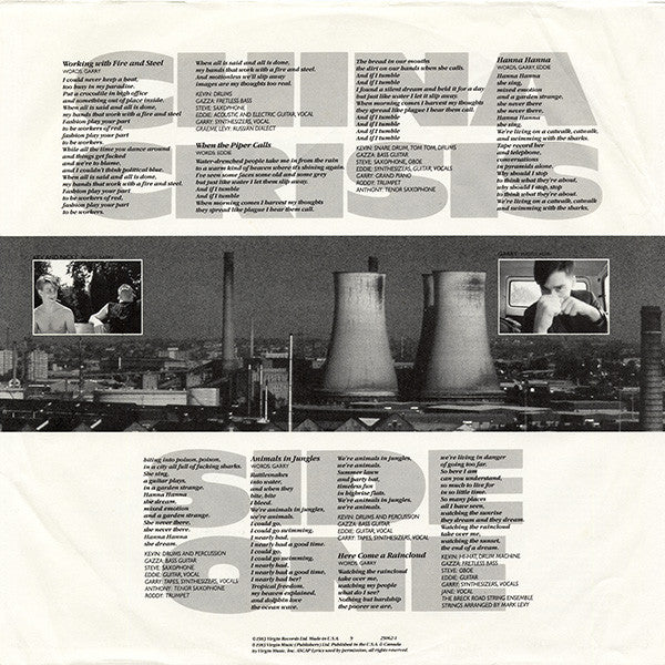 China Crisis : Working With Fire And Steel (Possible Pop Songs Volume Two) (LP, Album)