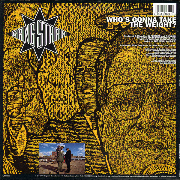 Gang Starr : Just To Get A Rep (12")