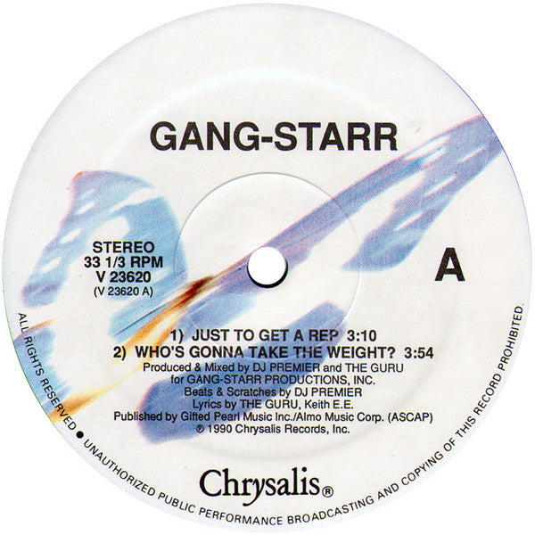 Gang Starr : Just To Get A Rep (12")