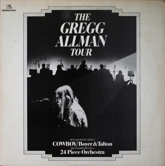 Gregg Allman With Cowboy (6) / Boyer* & Talton* : The Gregg Allman Tour  (2xLP, Album, San)