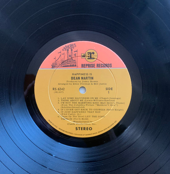 Dean Martin : Happiness Is Dean Martin (LP, RE)