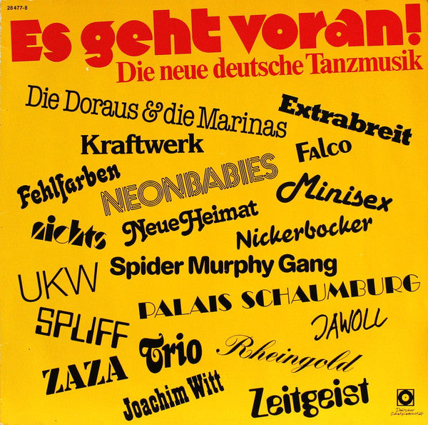 Various : Es Geht Voran! Die Neue Deutsche Tanzmusik (LP, Comp, Club)