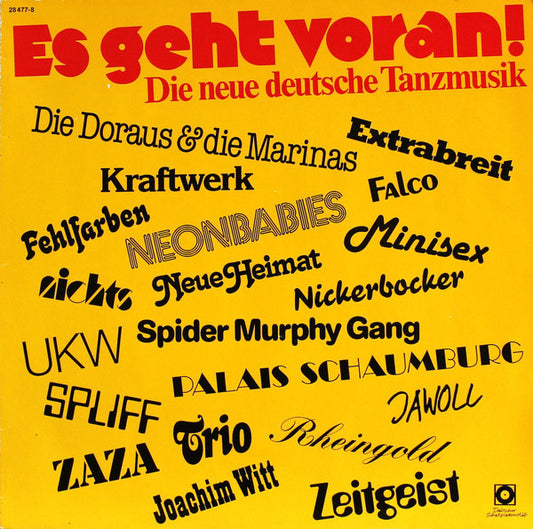 Various : Es Geht Voran! Die Neue Deutsche Tanzmusik (LP, Comp, Club)