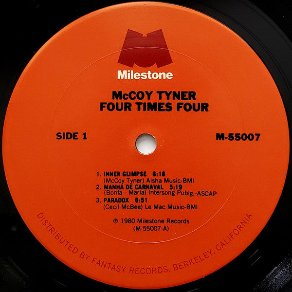 McCoy Tyner : 4 X 4 (2xLP, Album, Gat)