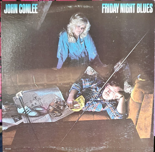 John Conlee : Friday Night Blues (LP, Album, Club, Ter)