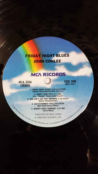 John Conlee : Friday Night Blues (LP, Album, Club, Ter)