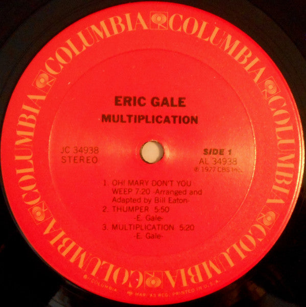 Eric Gale : Multiplication (LP, Album, Pit)
