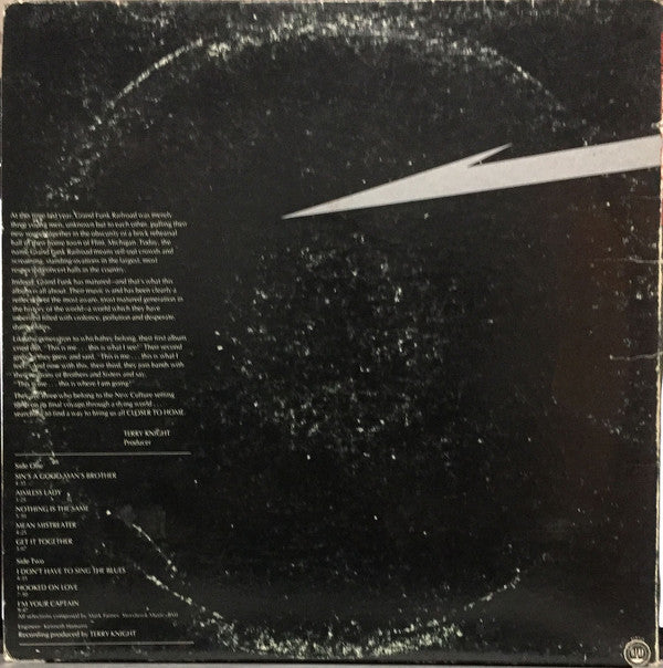 Grand Funk* : Closer To Home (LP, Album, Jac)