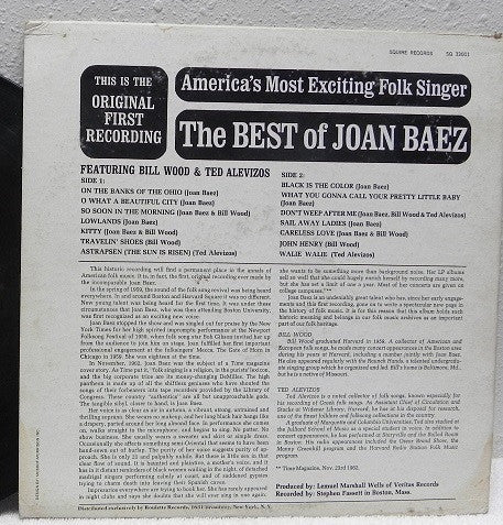 Joan Baez : The Best Of Joan Baez (LP, Comp)