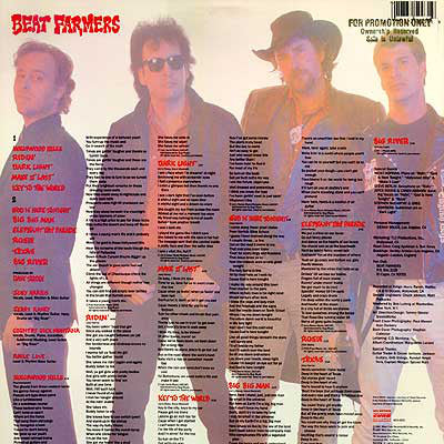 The Beat Farmers : The Pursuit Of Happiness (LP, Album, Glo)