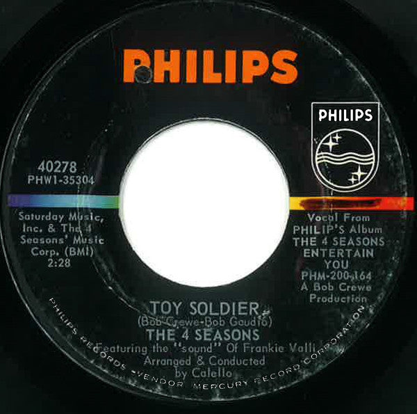 The 4 Seasons* : Toy Soldier / Betrayed (7", Single, Styrene, Ric)