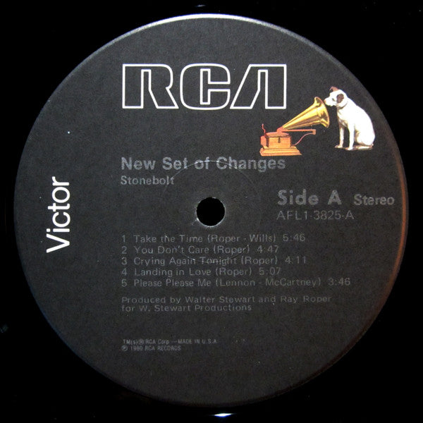 Stonebolt : New Set Of Changes (LP, Album)