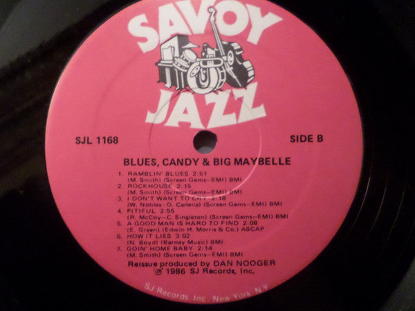 Big Maybelle : Blues, Candy & Big Maybelle (LP, Comp, RE)